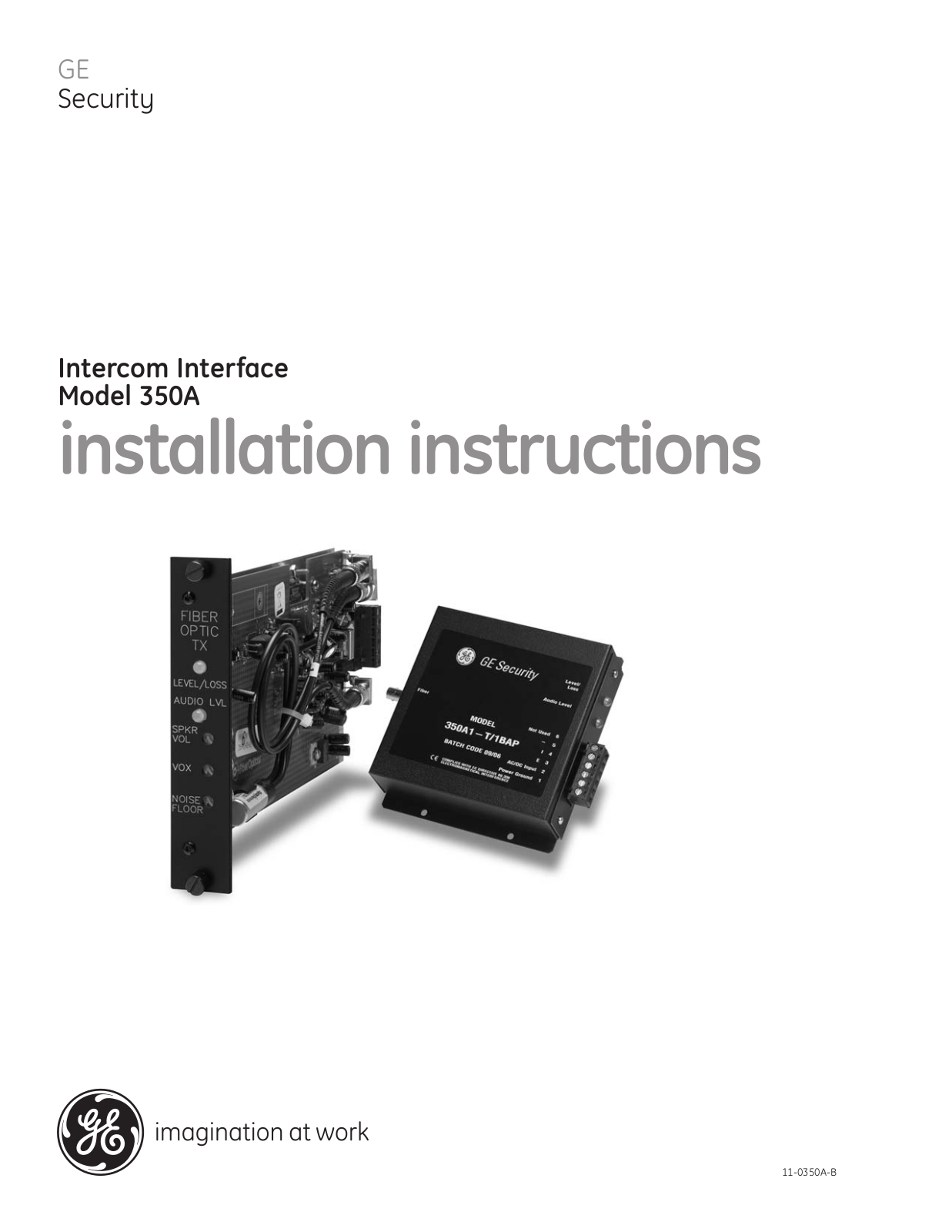 Interlogix 350A User Manual