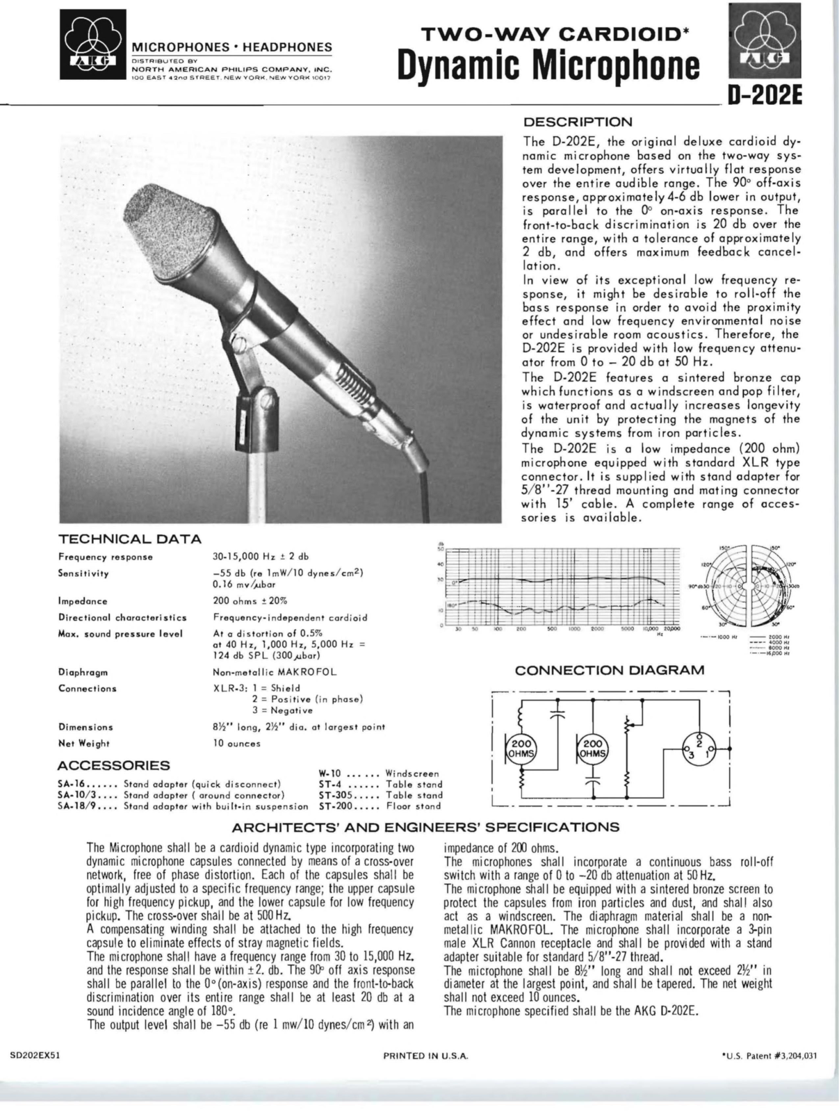 Akg D-202E brochure - ManualMachine.com