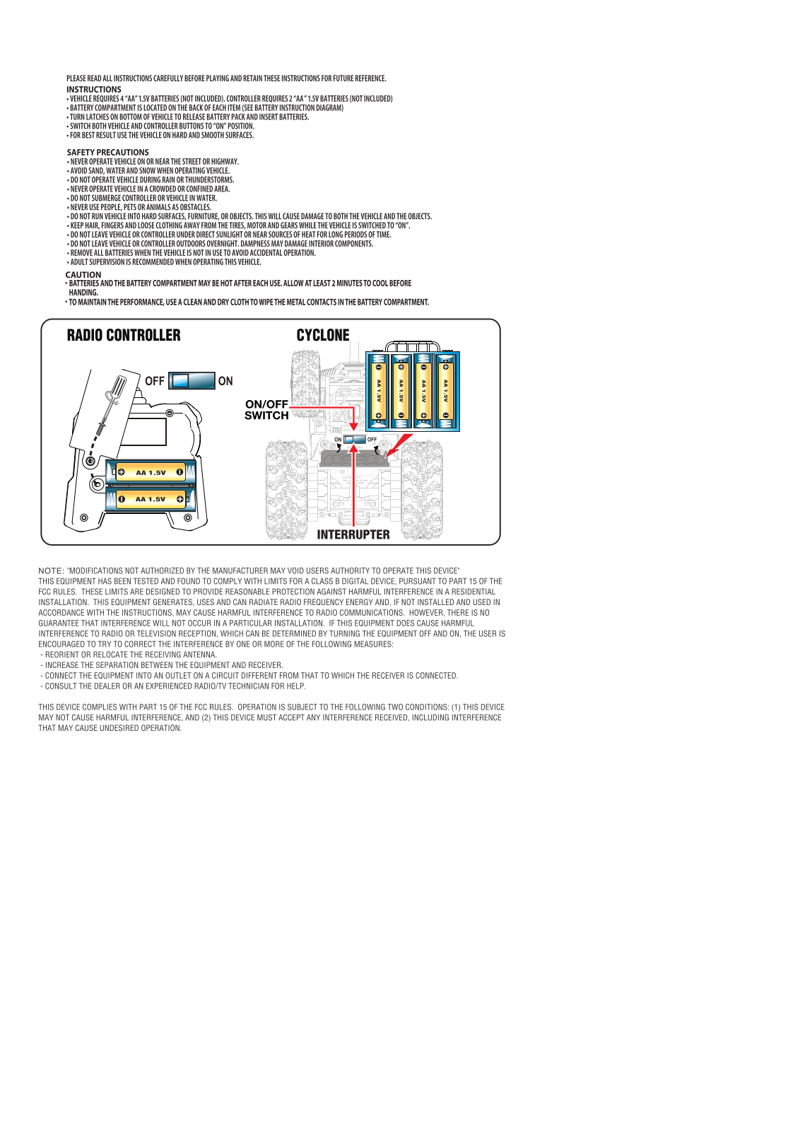 Playday Manufacturers Group 24G19 User Manual