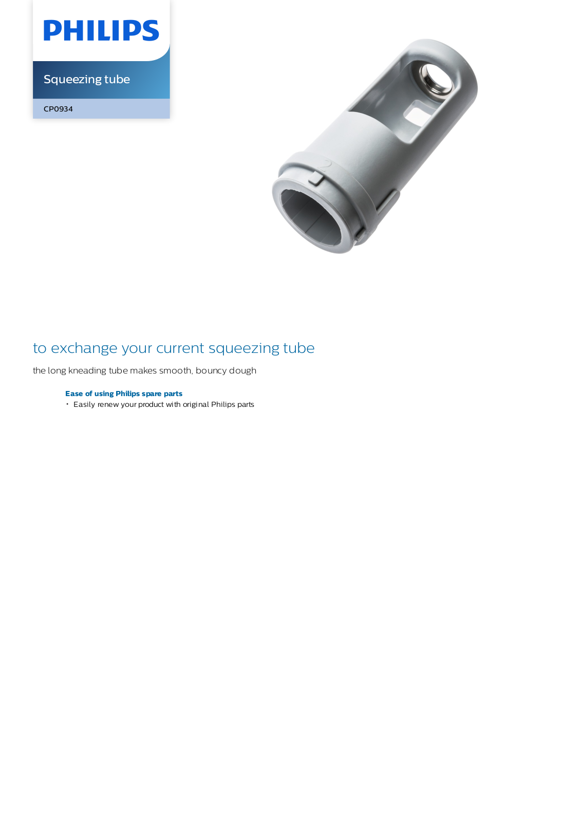 Philips CP0934/01 leaflet - ManualMachine.com