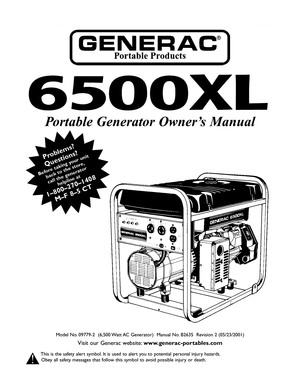 Generac 09779-2 Owner’s Manual - ManualMachine.com