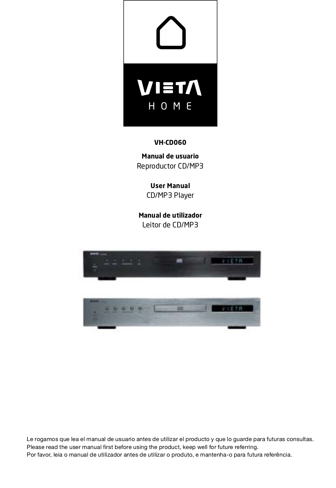 Vieta VH-CD060 User Manual