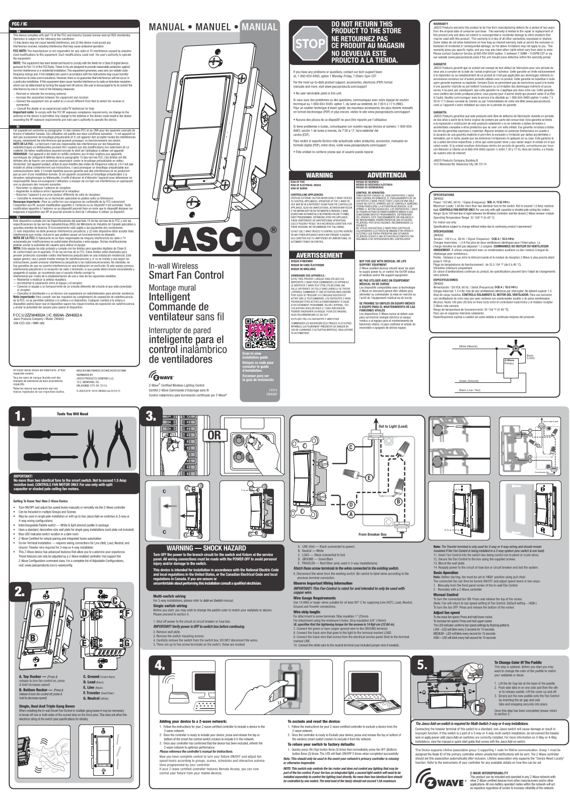 Sheenway Asia ZW4002A User Manual