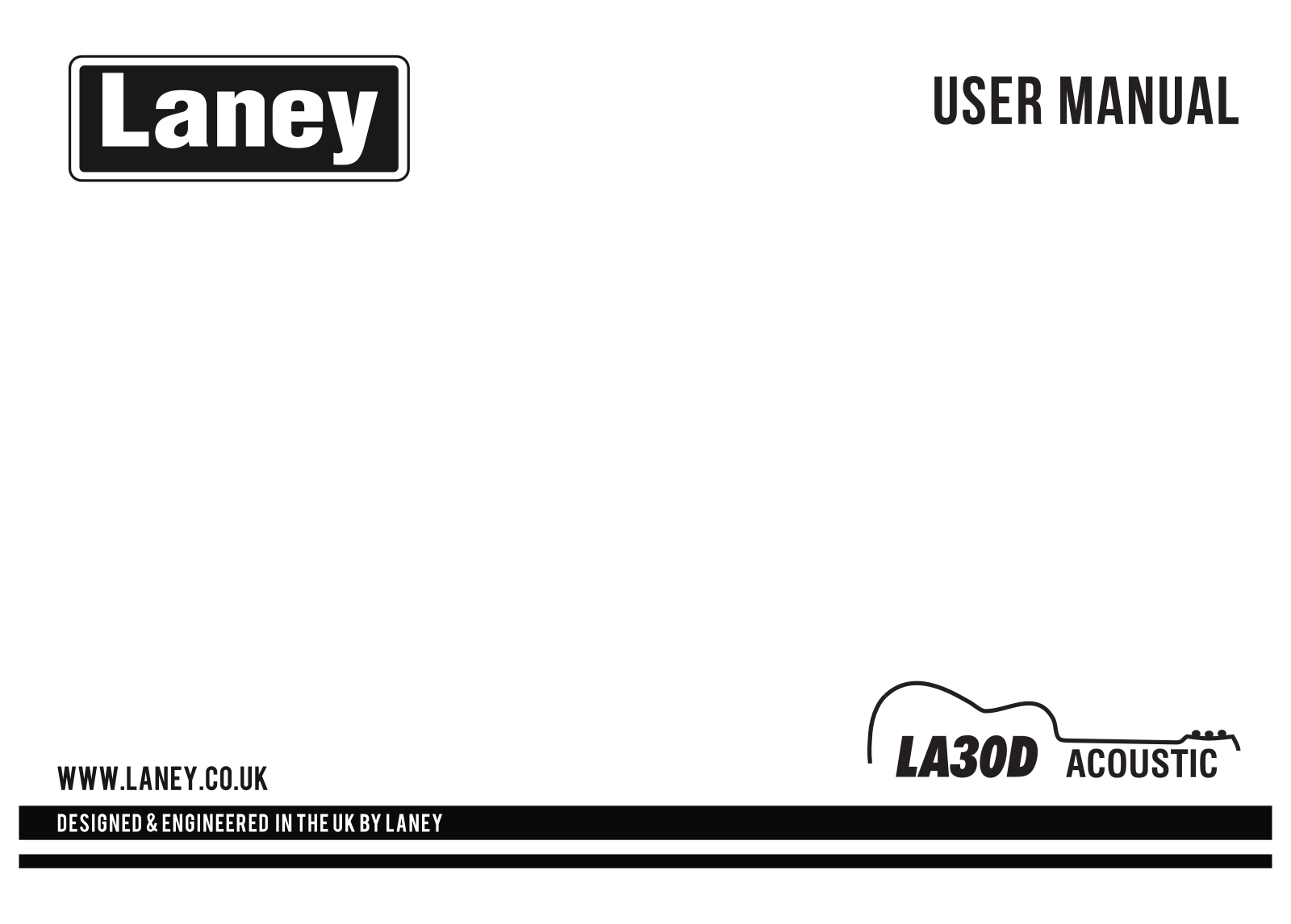 Laney LA30D User manual