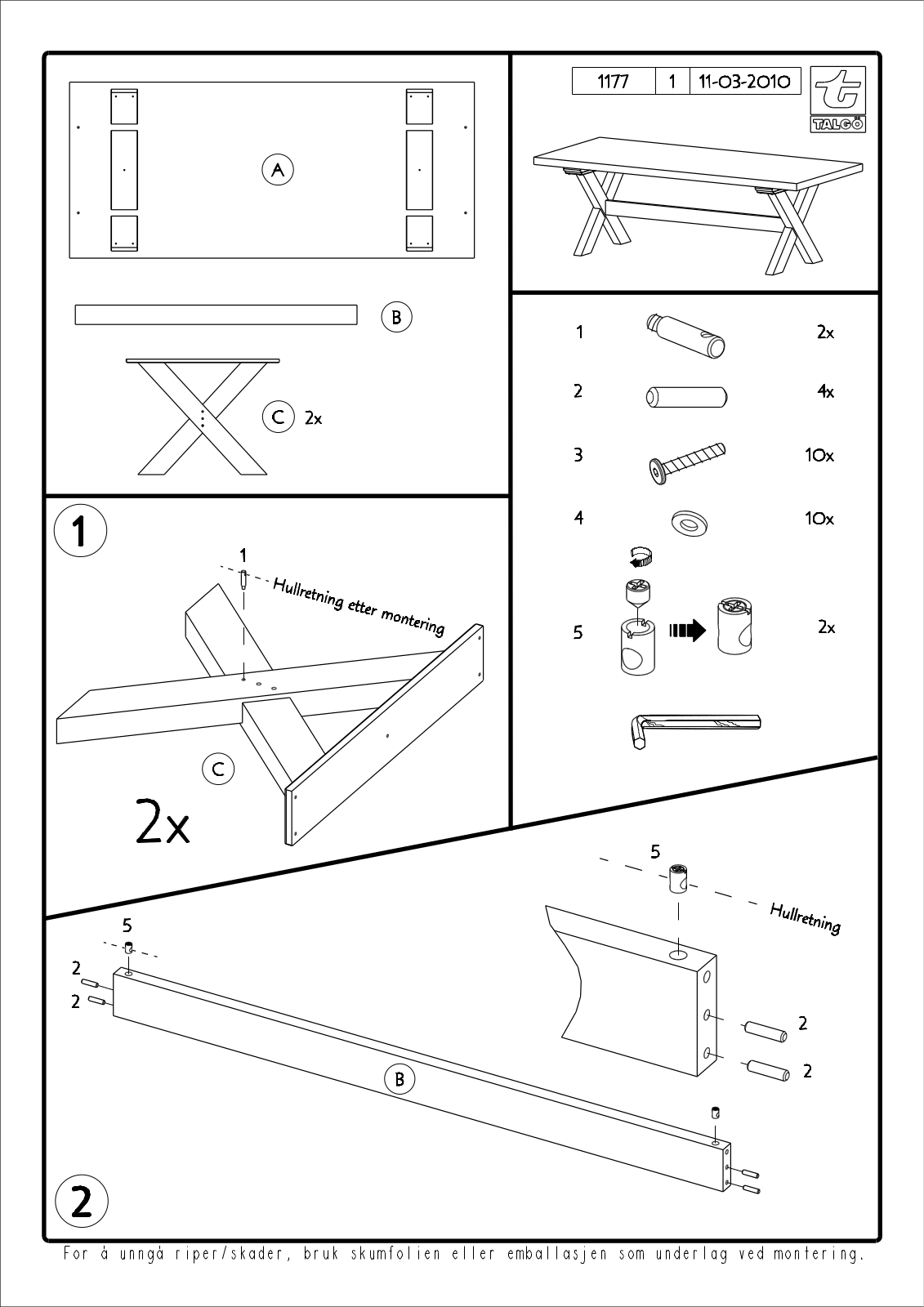 Talgo Cross User Manual - ManualMachine.com
