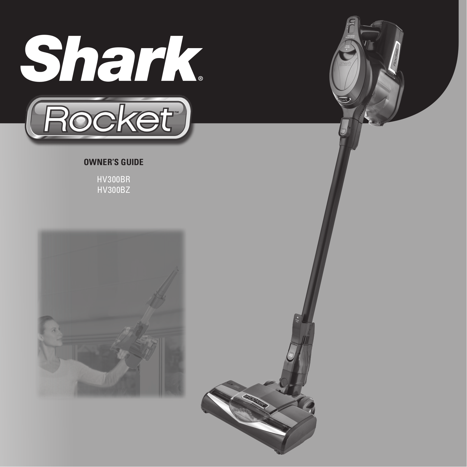 Shark HV300BR, HV300BZ Owner's Manual