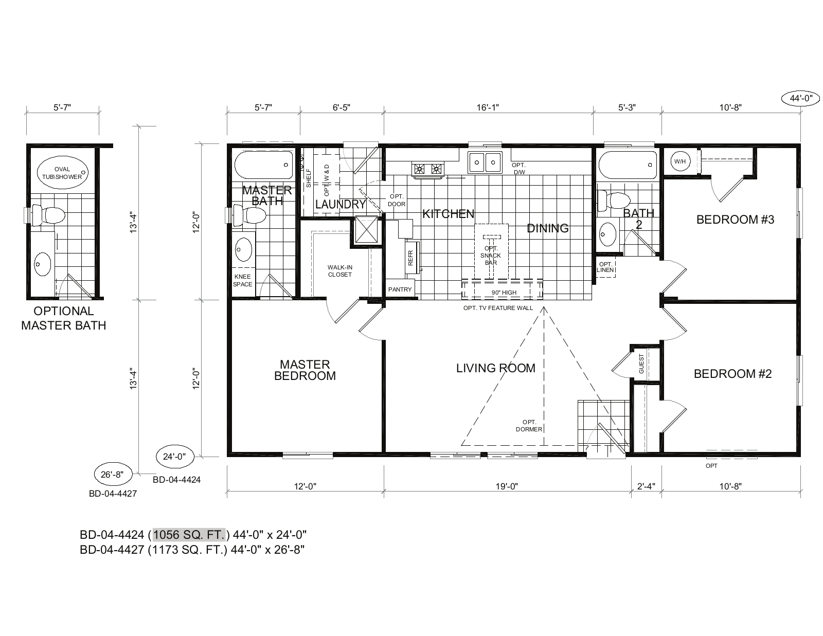 Silvercrest BD-04 Floor Plan