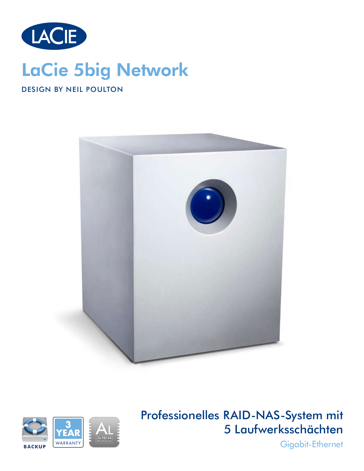 Lacie 5BIG NETWORK Instructions Manual