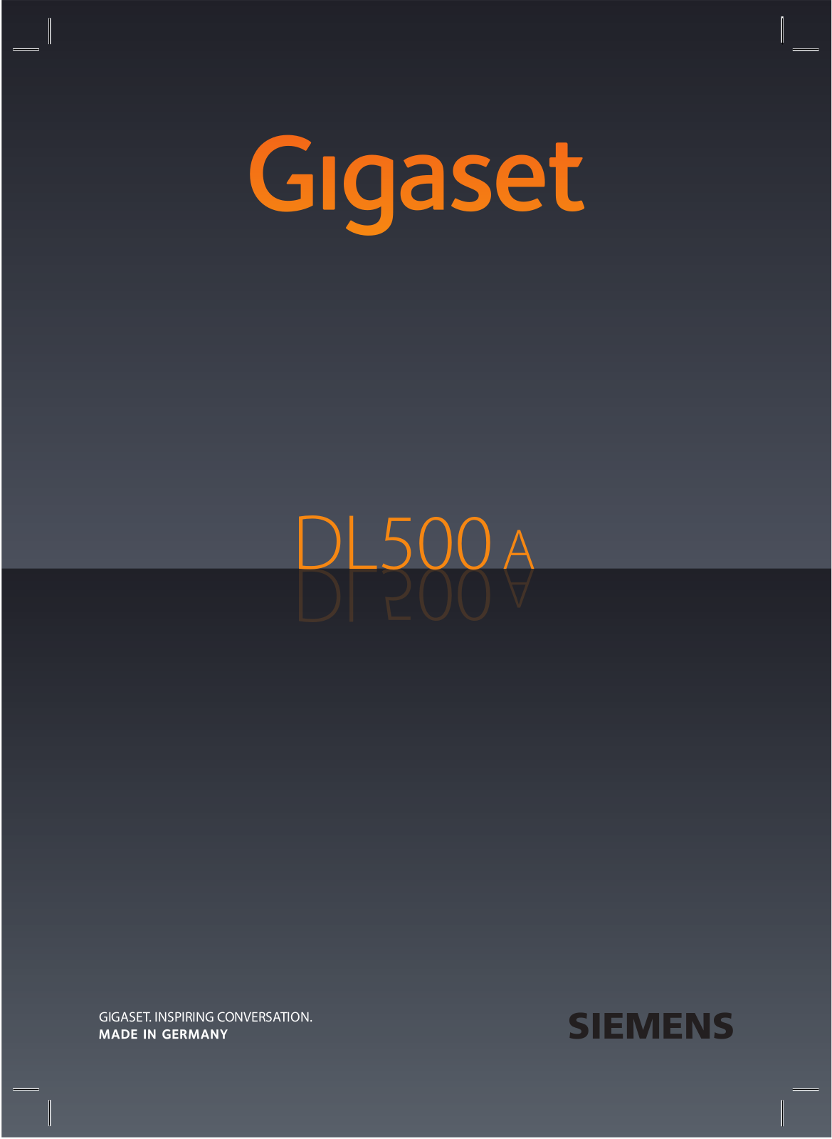 Siemens GIGASET DL500A User Manual