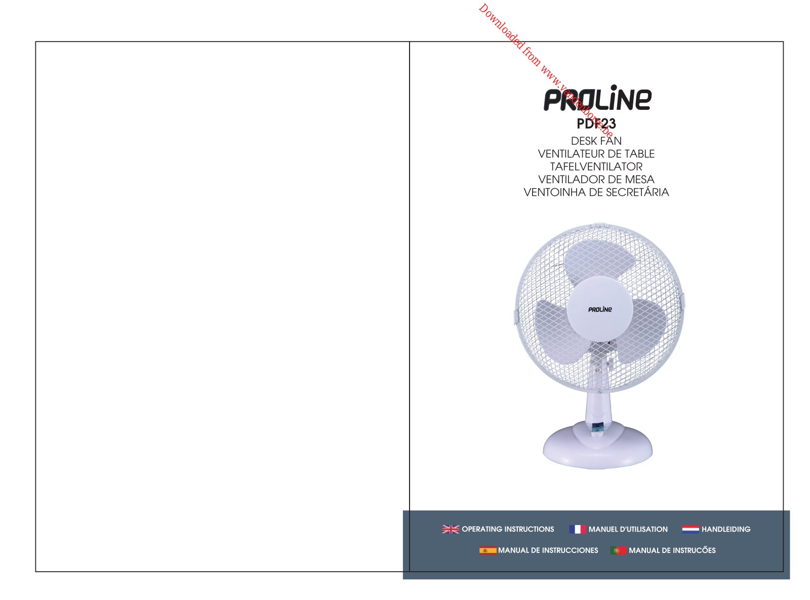 PROLINE PDF23 User Manual