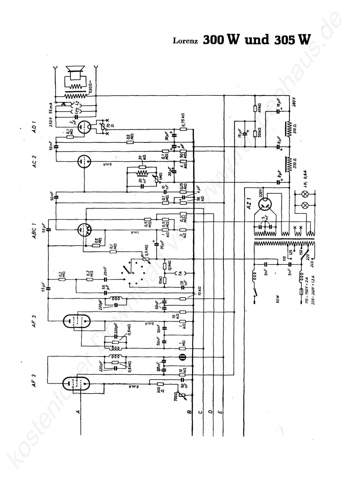 ITT 305W Schematic 2 - ManualMachine.com