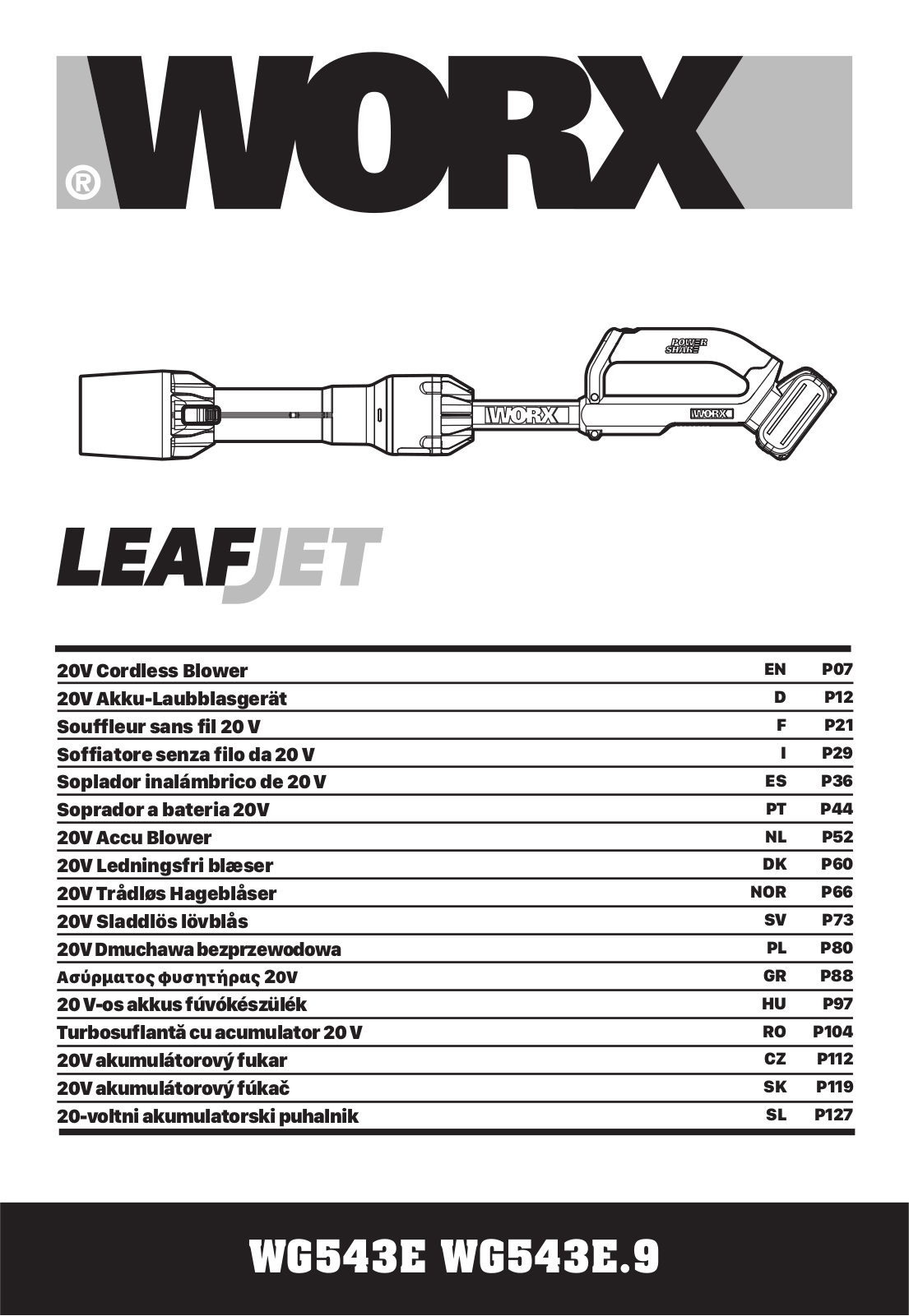 Worx WG543E, WG543E.9 User guide - ManualMachine.com
