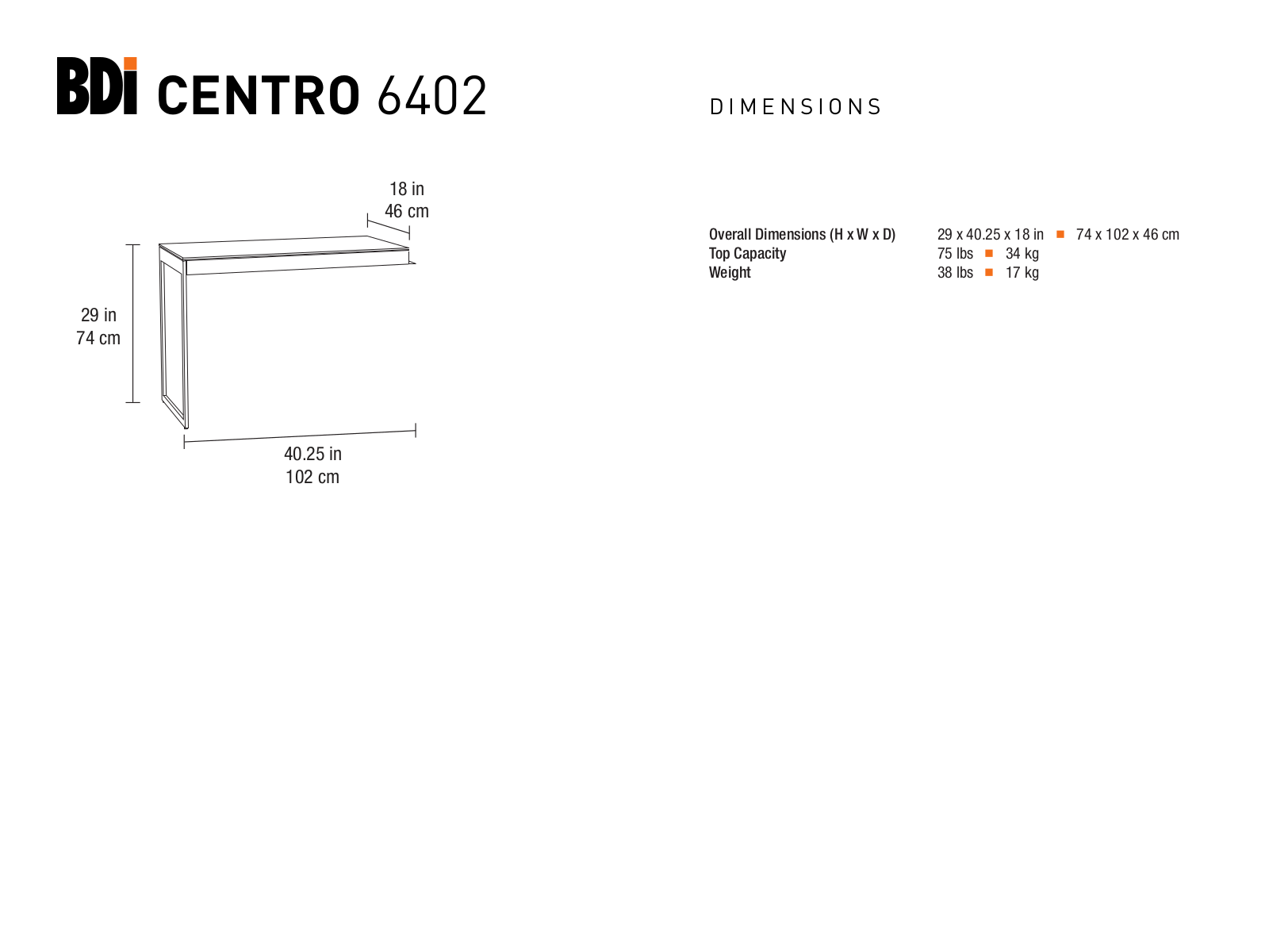BDI BDI1549 Dimensions - ManualMachine.com