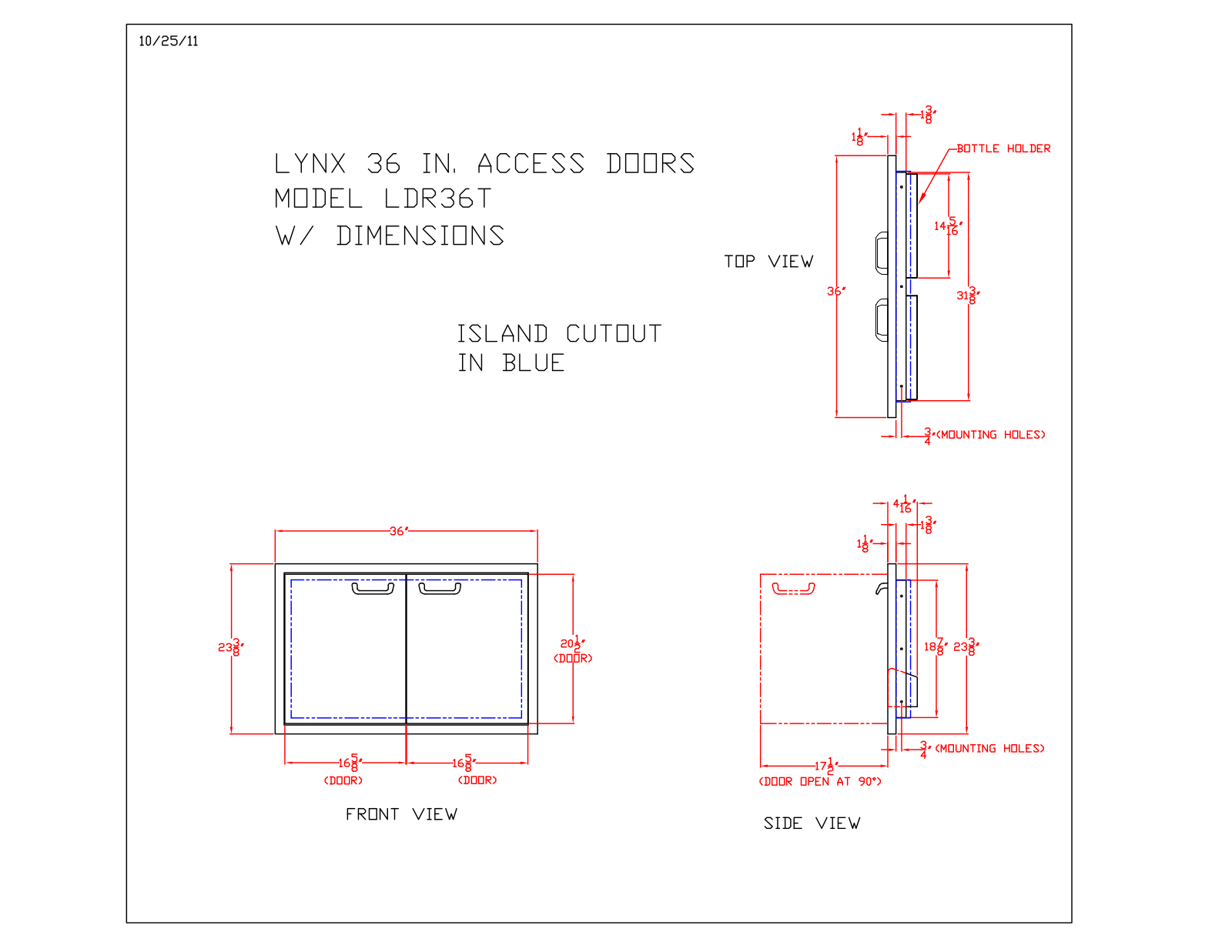 Lynx LDR36T User Manual