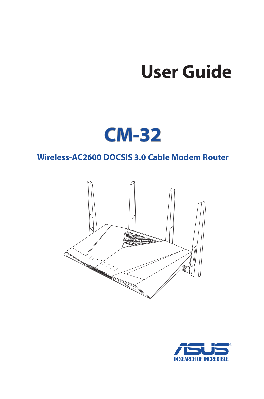 Asus CM-32 User Manual