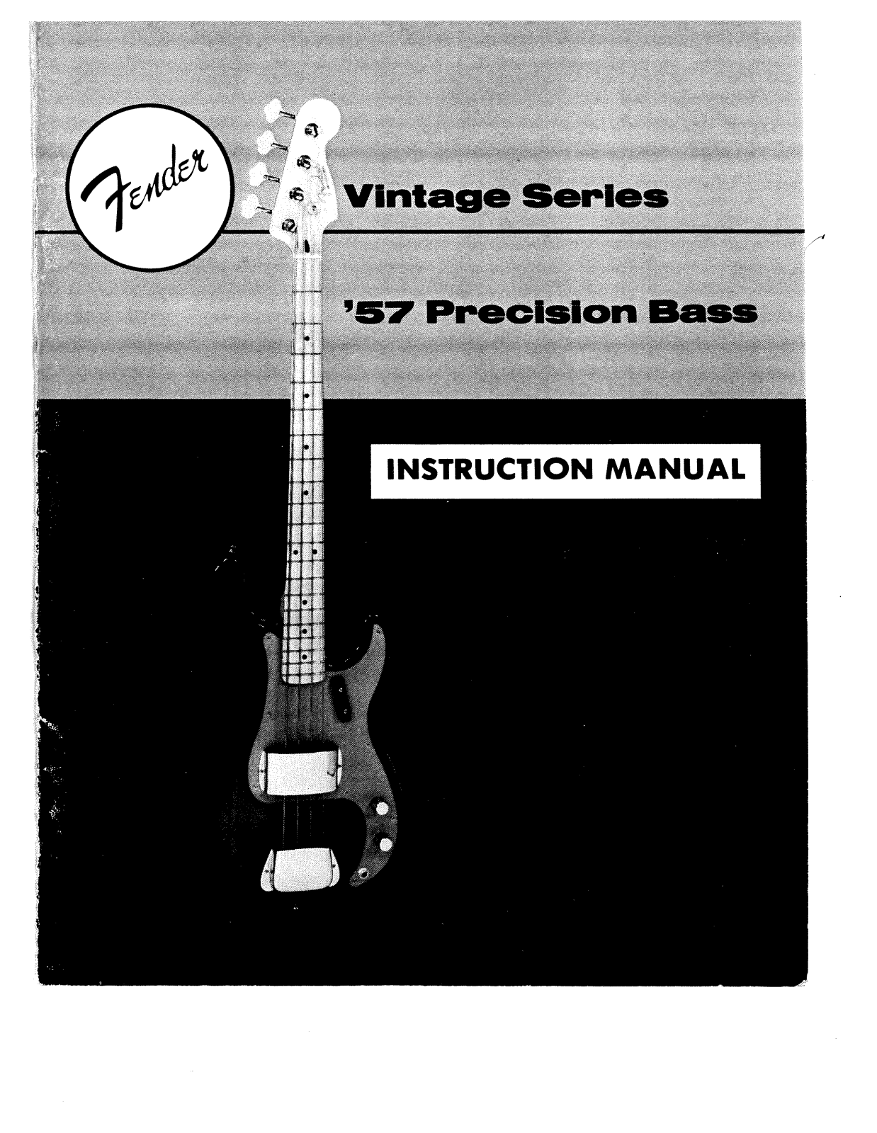 Fender US1983 Operation Manual