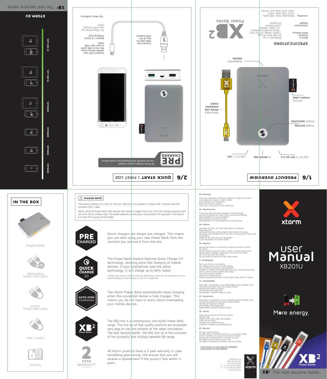 Xtorm XB201U User guide