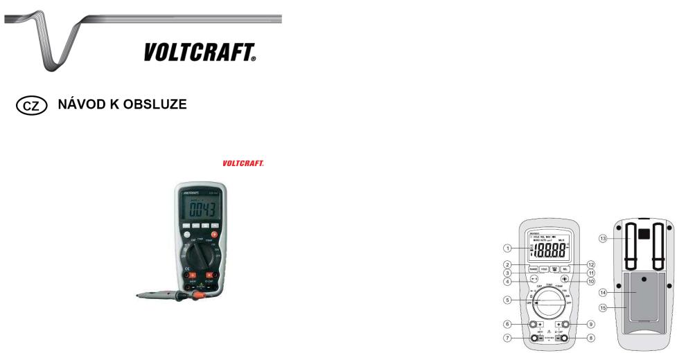 VOLTCRAFT LCR-100 User guide