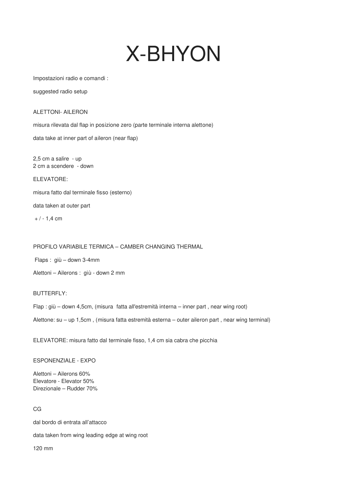 Xmodels X-Bhyon 3.2 User guide - ManualMachine.com