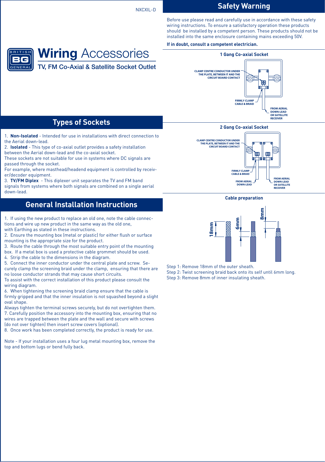 BG Electrical NPC60 User guide - ManualMachine.com