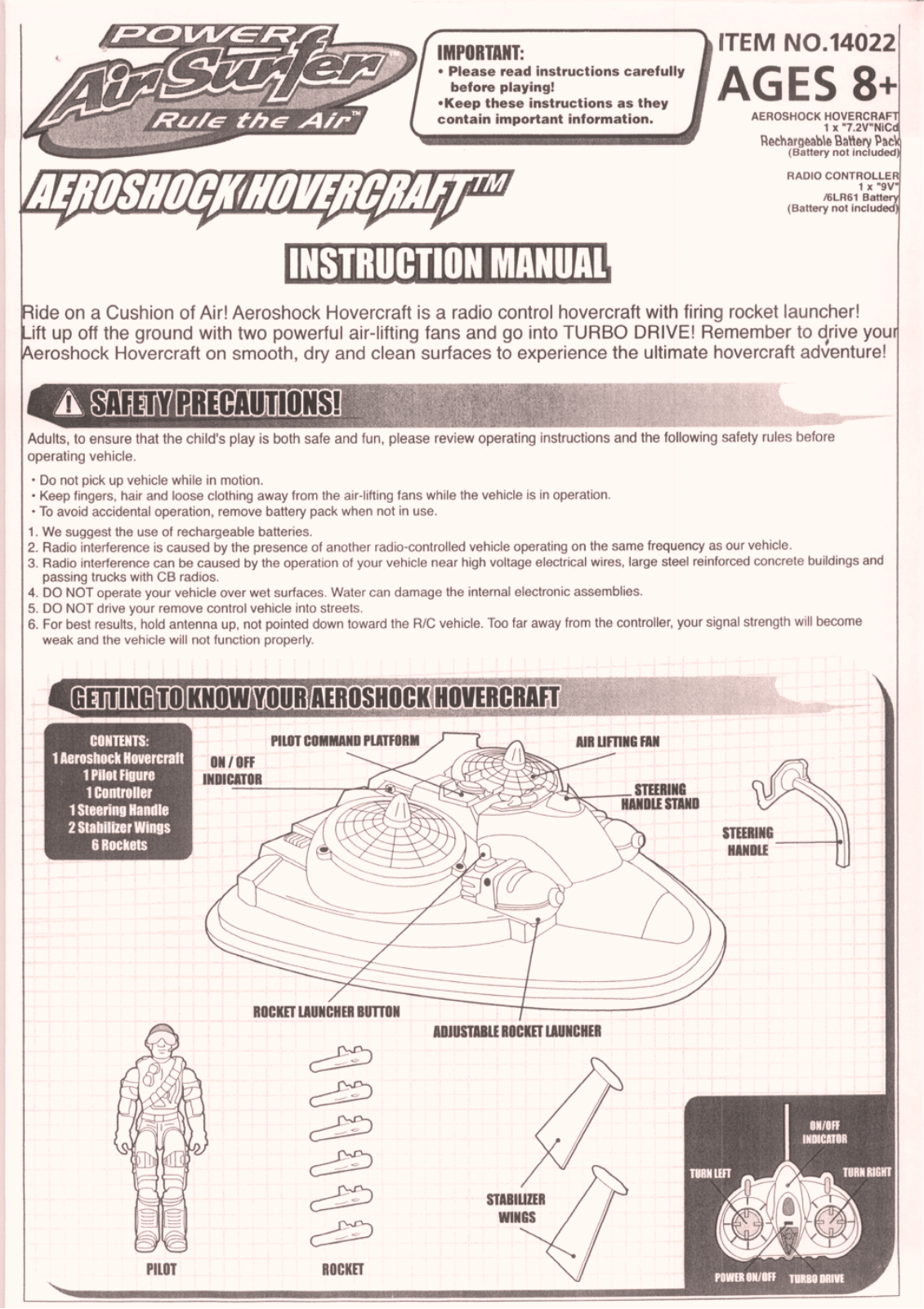 WowWee Group 51610A Users Manual