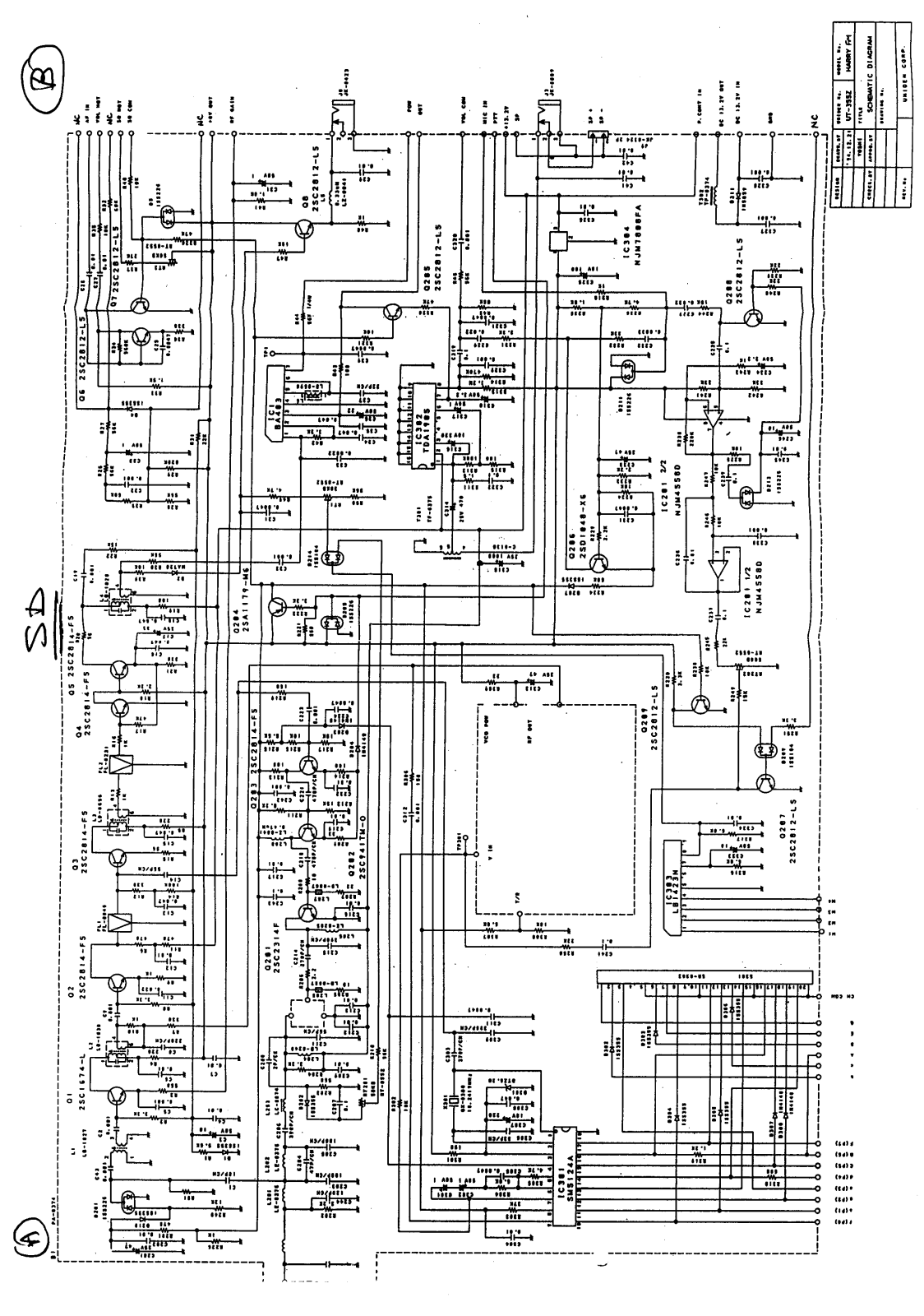 President Harry Service Manual