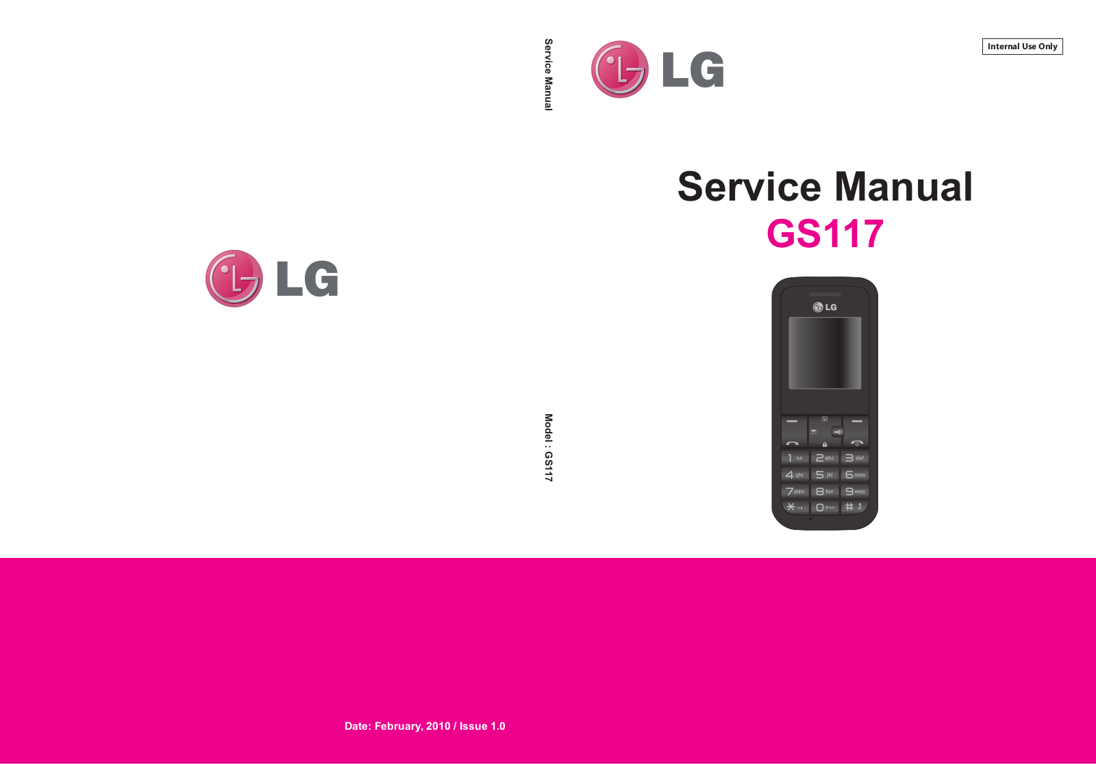 LG GS117 Service Manual