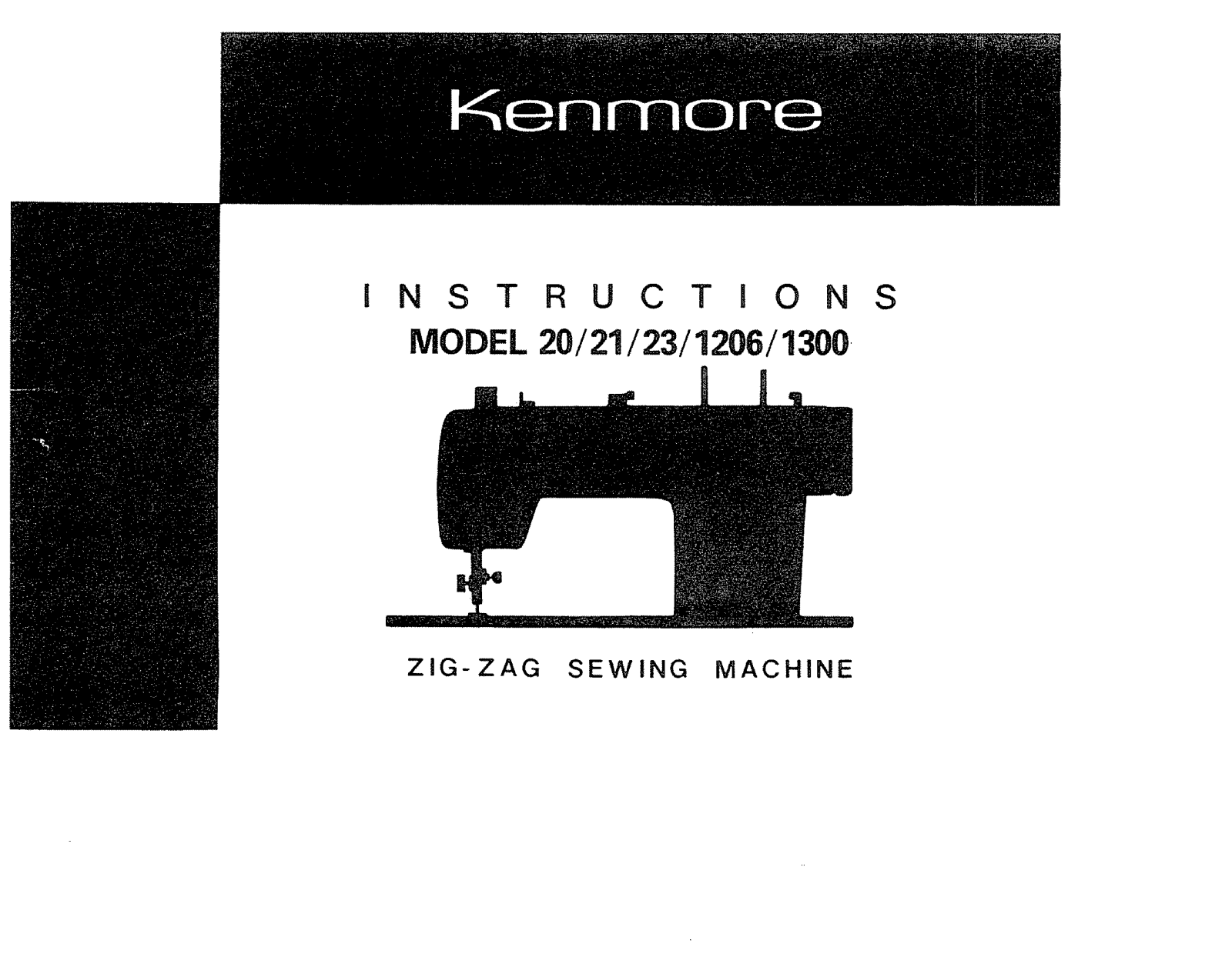 Kenmore 20 User Manual