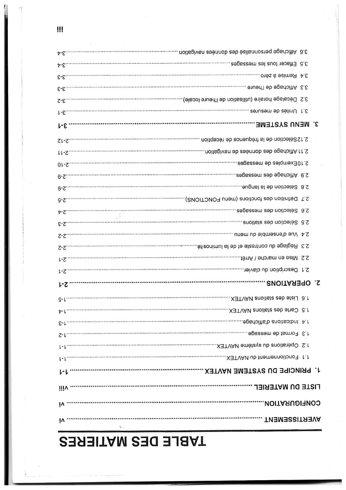 Furuno NX-300 User Manual