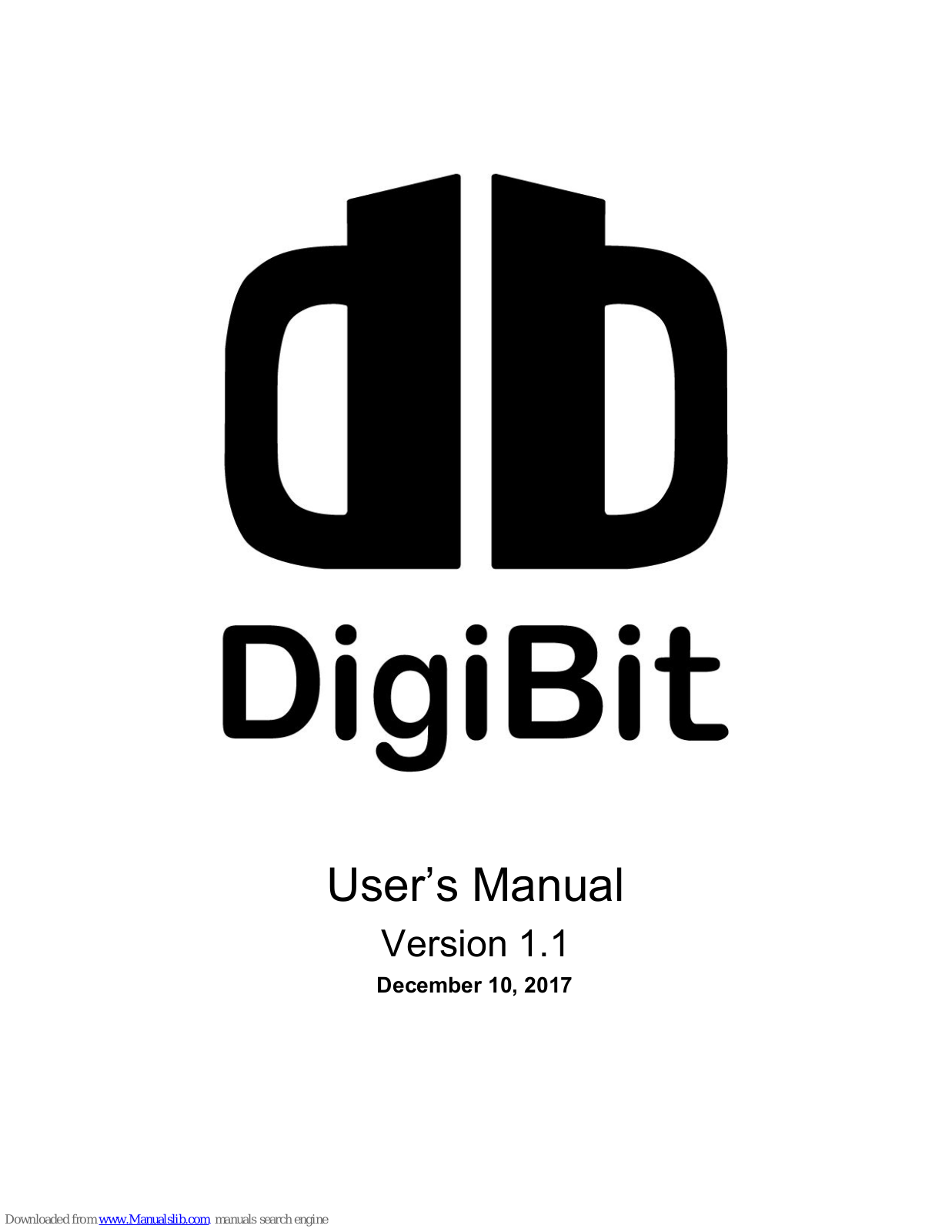 DIGIBIT DB-A01 User Manual