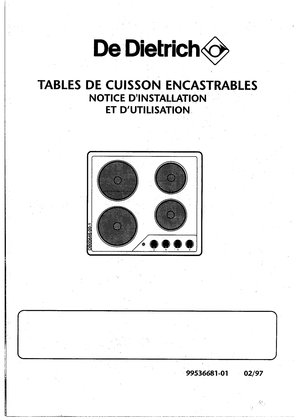 De dietrich TD0251E11, TD0251E1, TM0251E11, TW0251E11, TW0251E1 User Manual