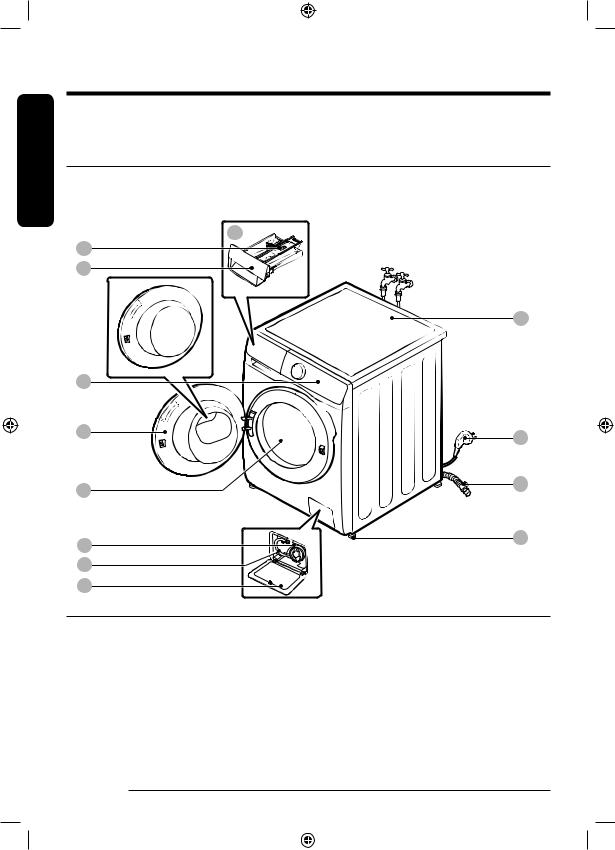 Samsung WW10T754CBH User Manual