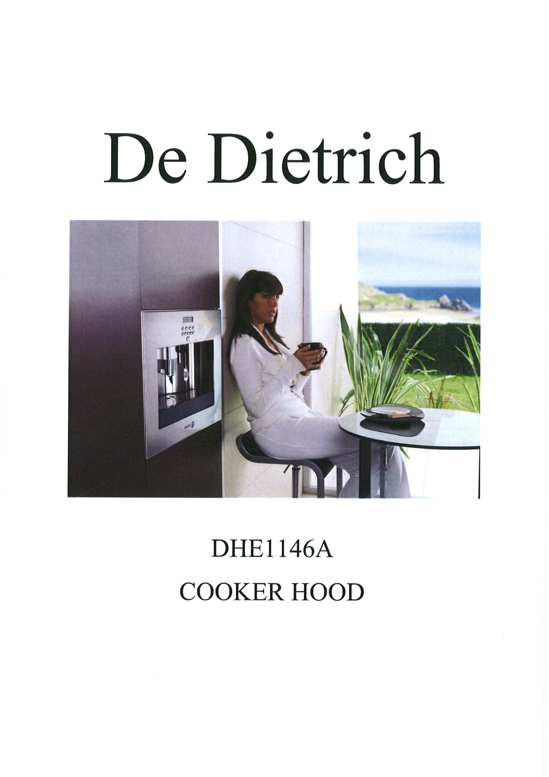 De dietrich DHE1146A User Manual