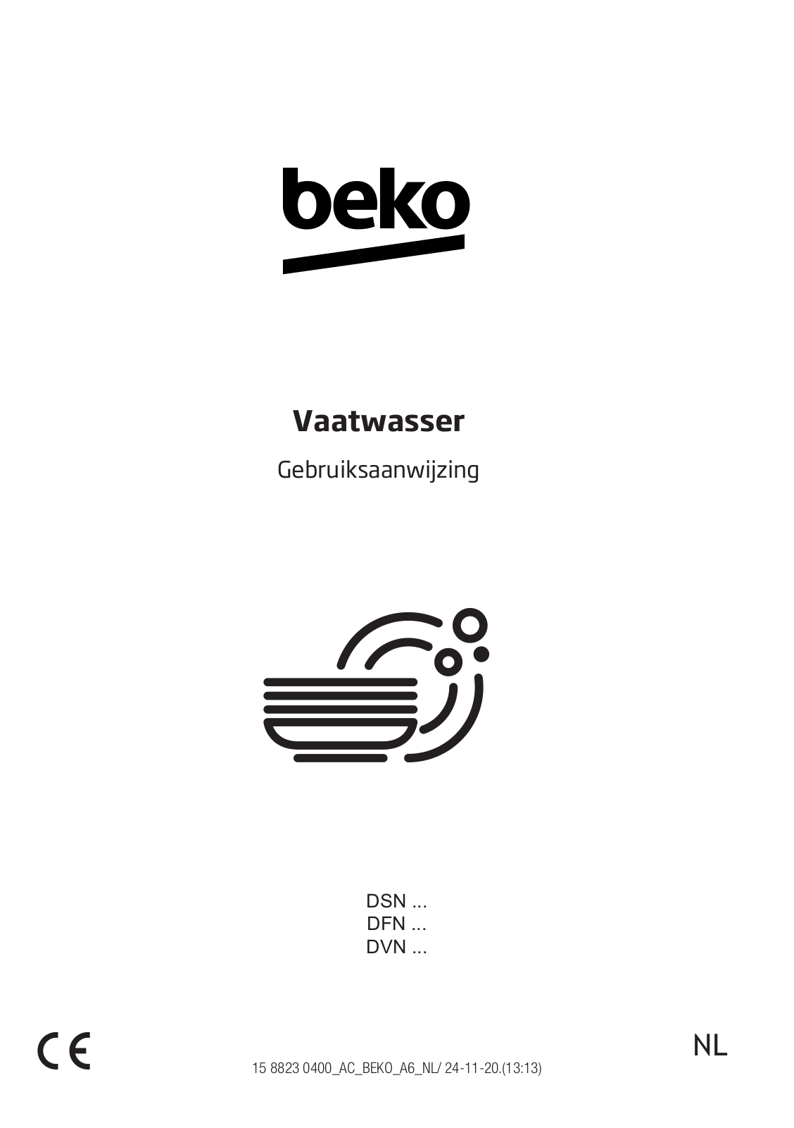 Beko DVN05320X, DVN05320W, DVN04321W User manual