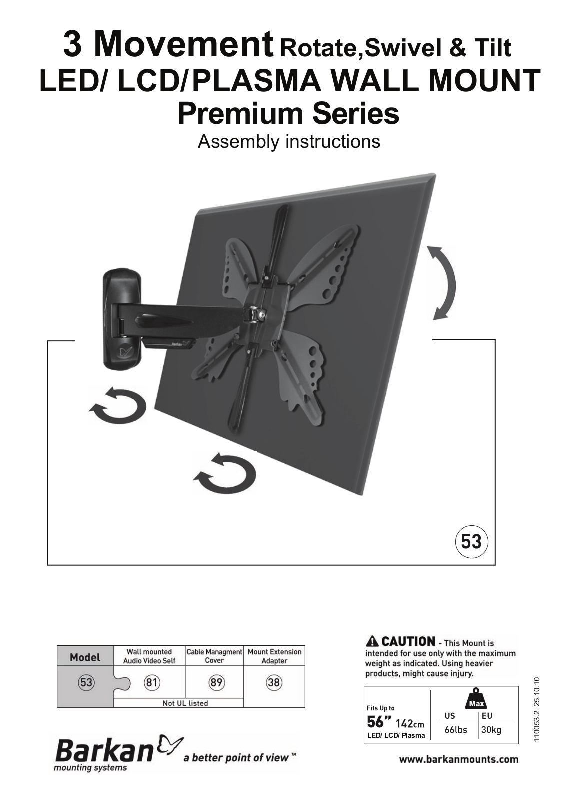 Barkan Mounting 53 User Manual - ManualMachine.com
