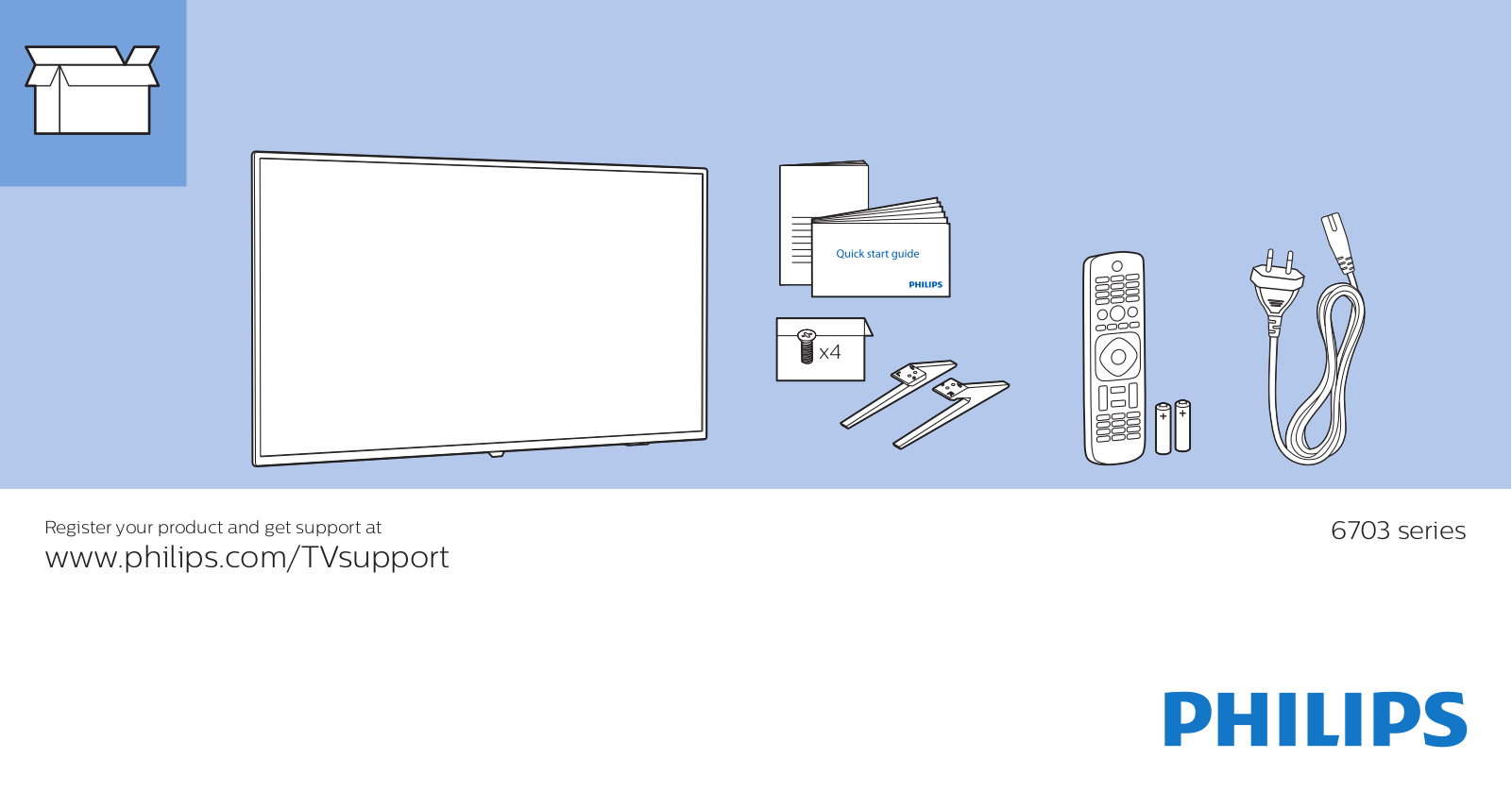 Philips 65PUT6703S User Manual