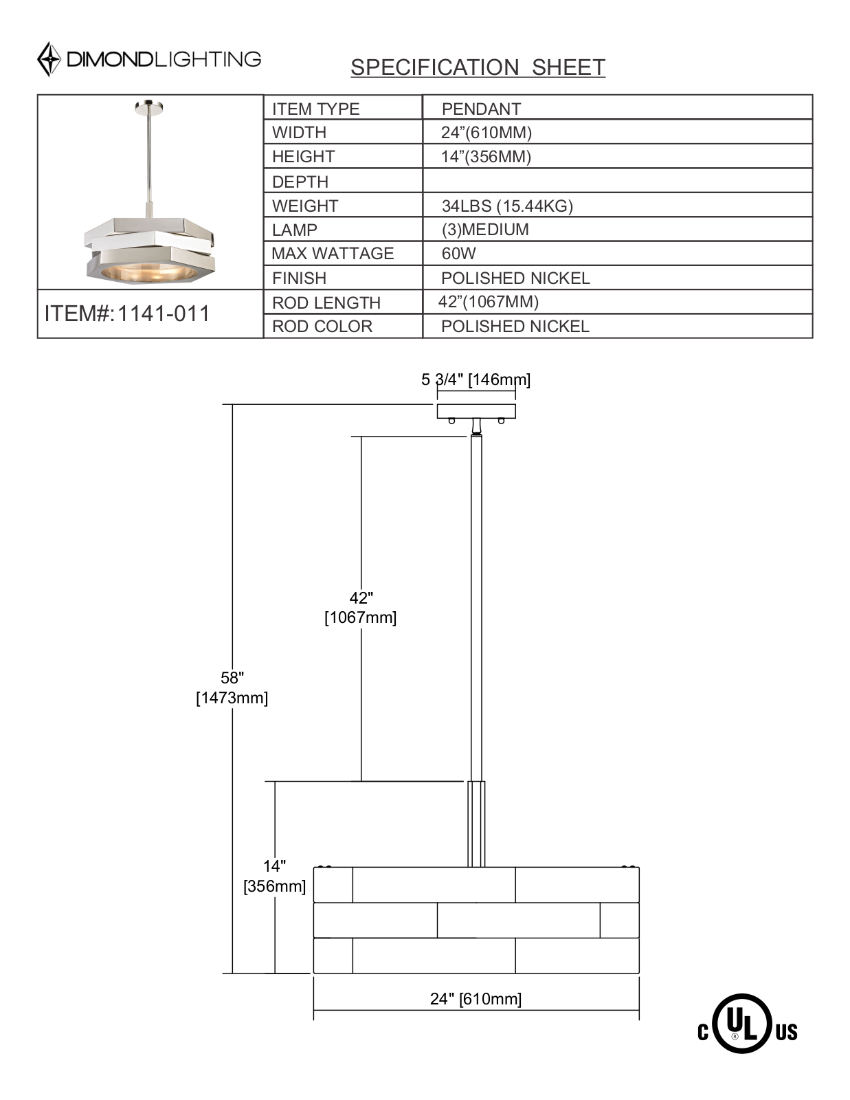 ELK Home 1141011 User Manual