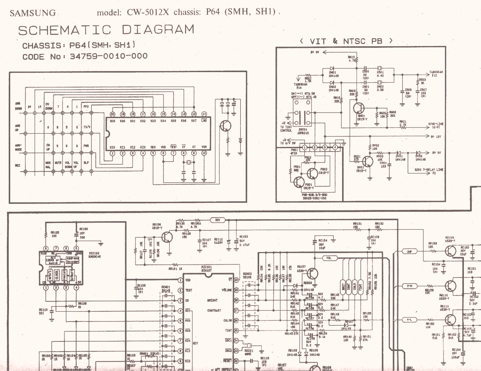 SAMSUNG SAMS5012 Service Manual