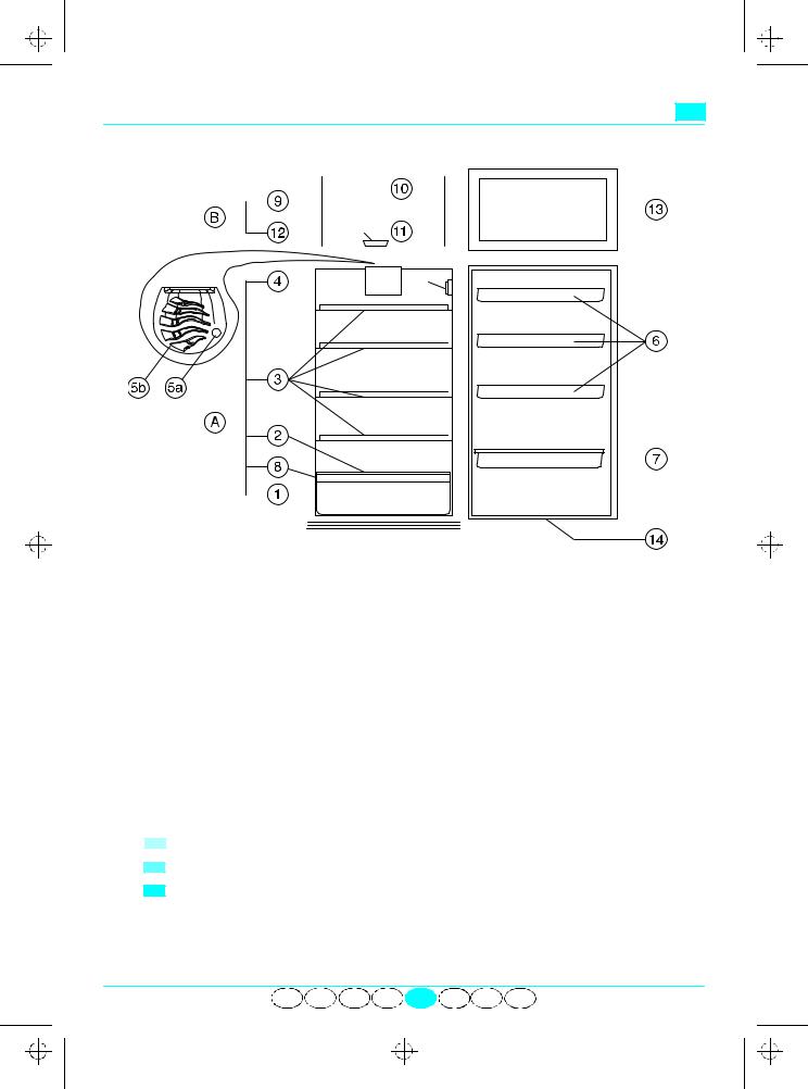 Whirlpool ART 953/H, ARC 3700/SI, ARZ 9990/H, ARZ 999/H, ART 9530/H INSTRUCTION FOR USE