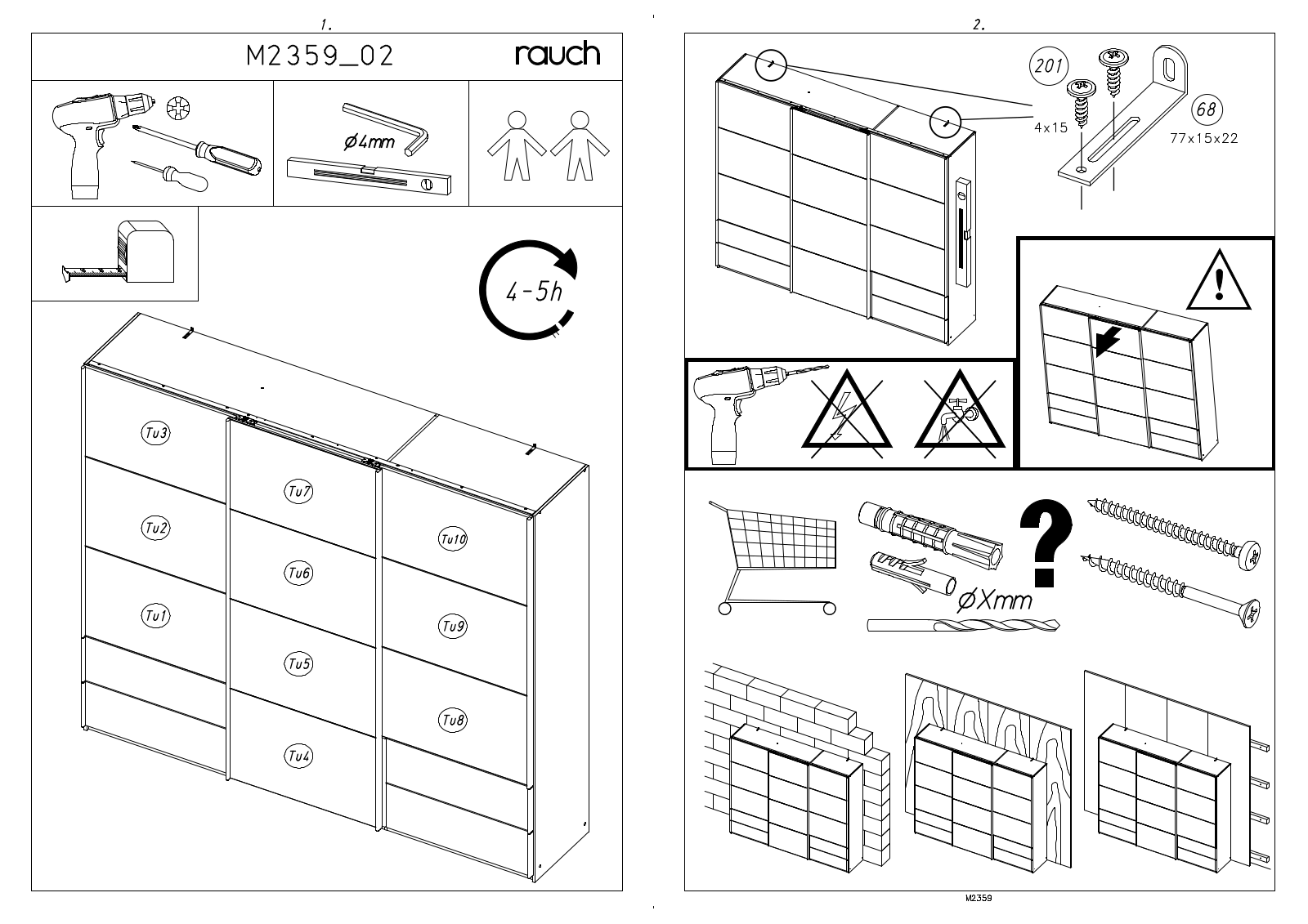 rauch M2359 Assembly instructions - ManualMachine.com