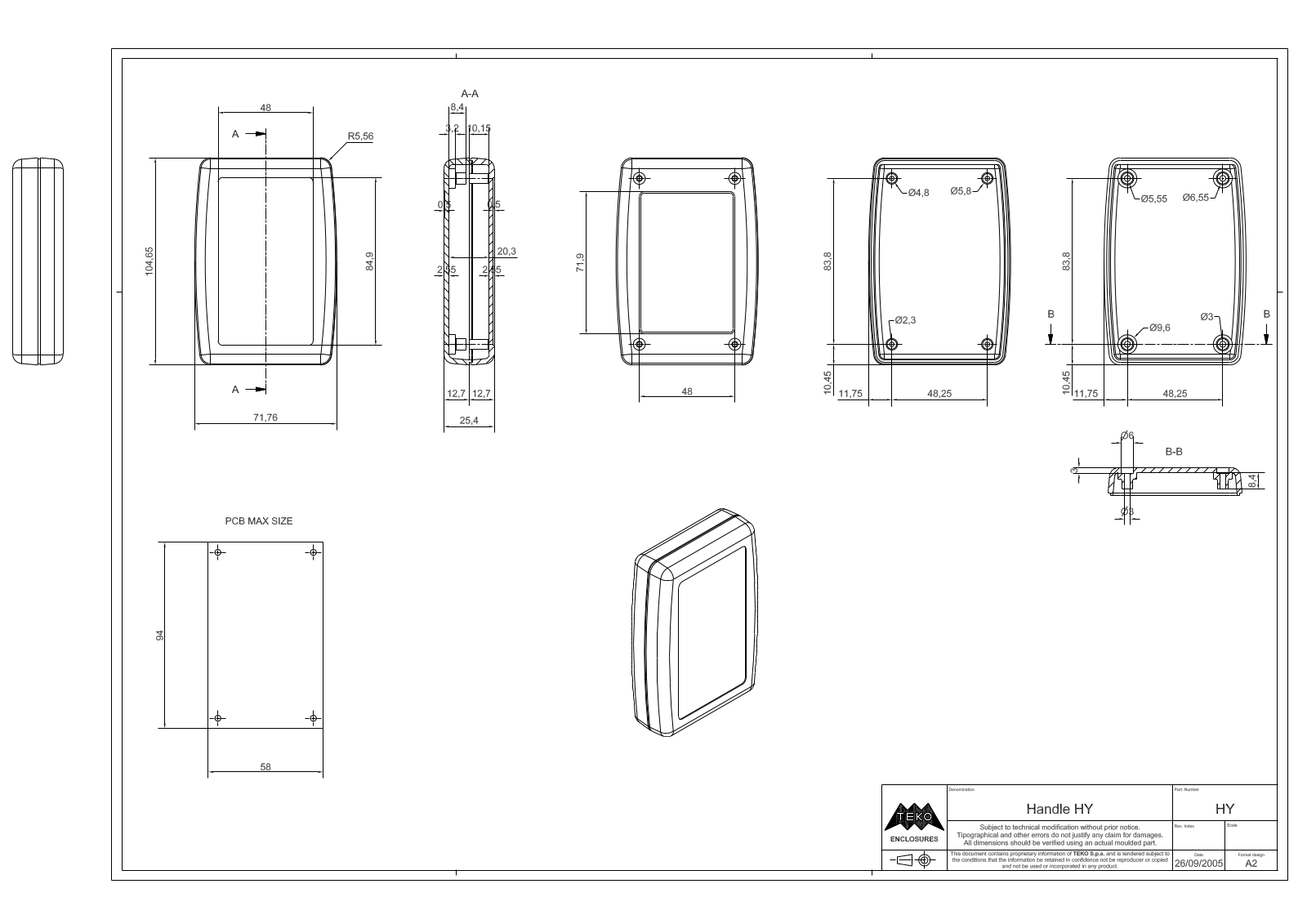 TEKO HY.7 Datasheet - ManualMachine.com