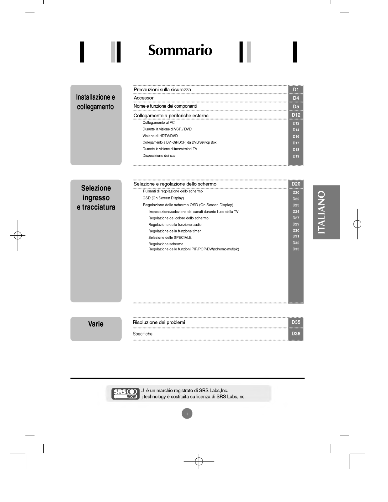 Lg M2343A user Manual