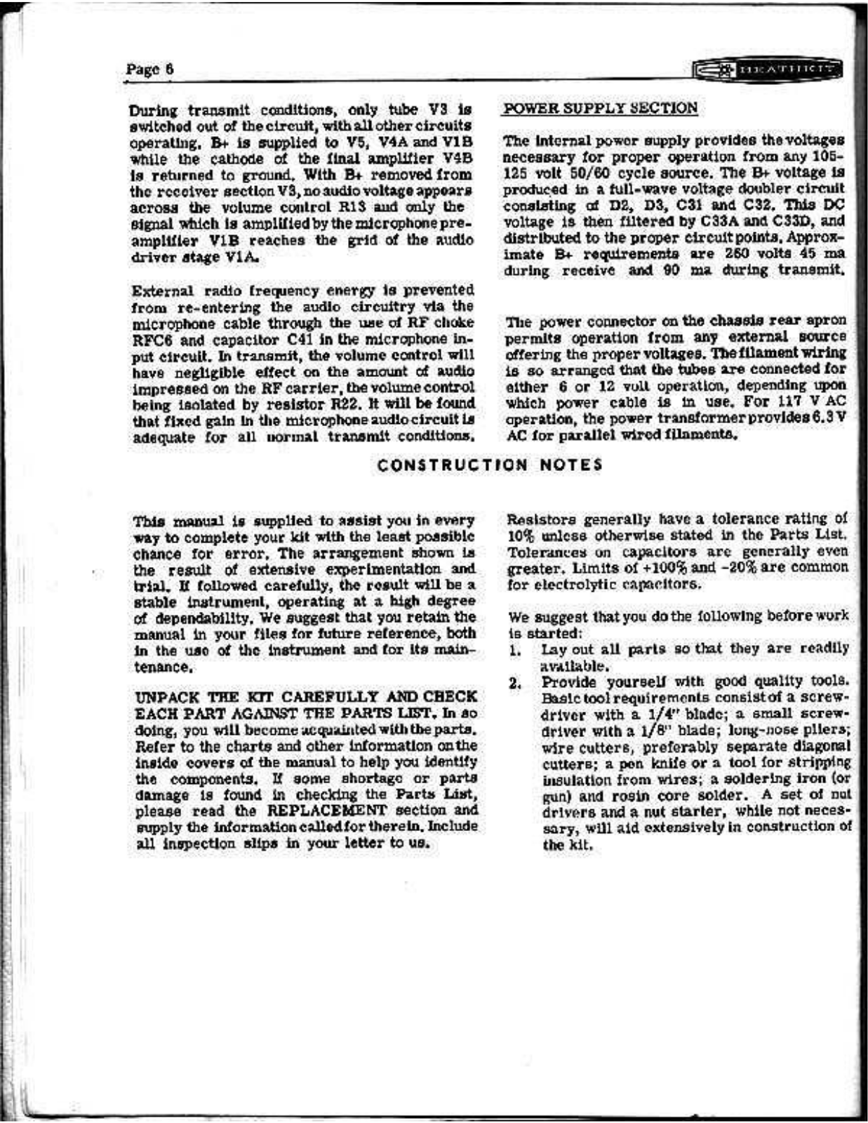 HEATHKIT HW-30 SCHEMATIC (PAGE 03)