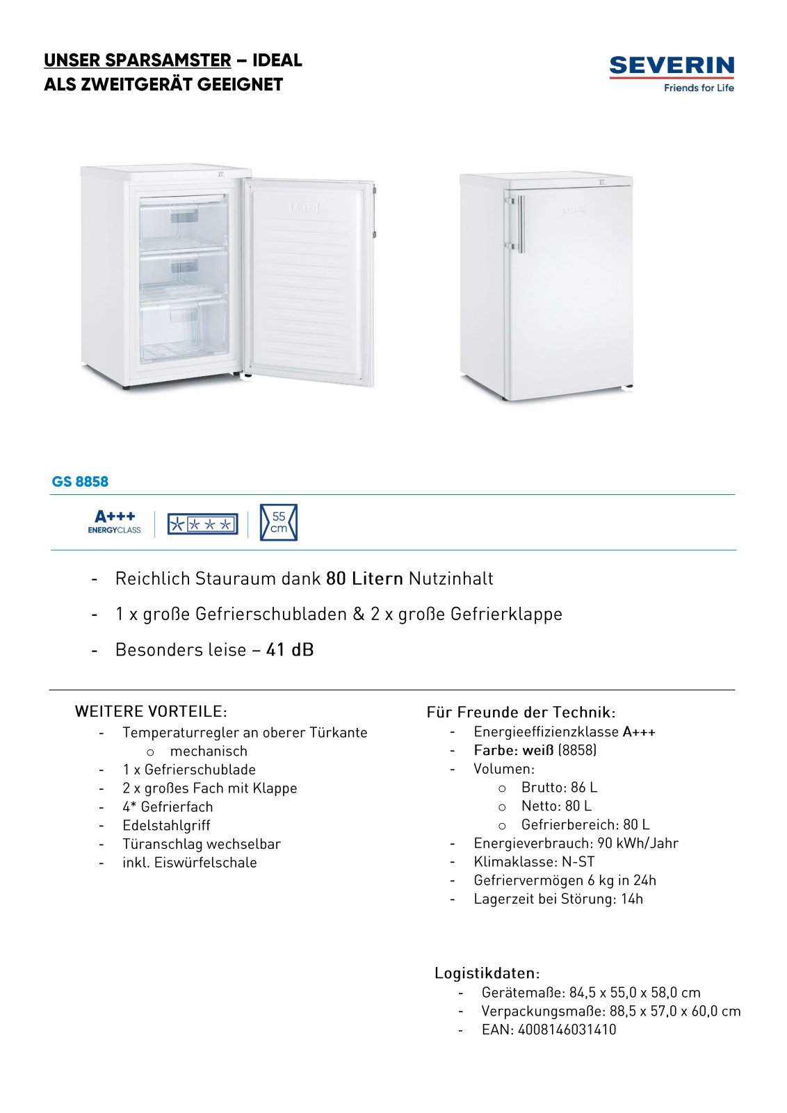 Severin GS 8858 User Manual