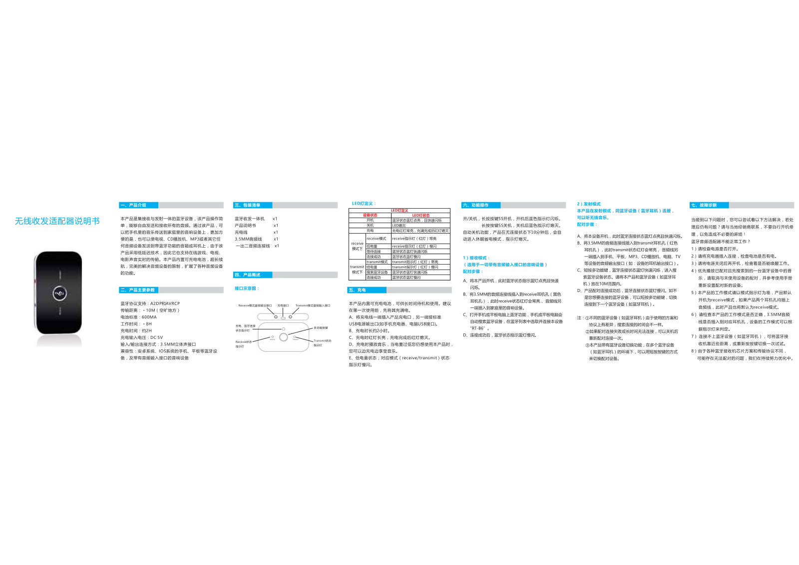 Ten Tronics TTBT006 User Manual