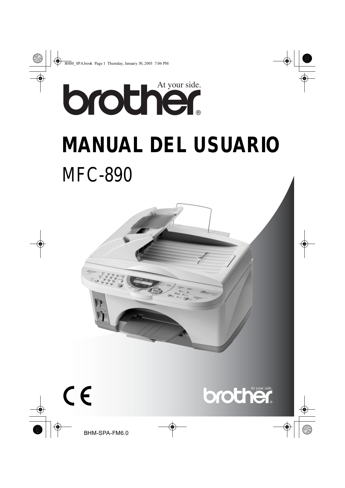 Brother MFC-890 User Manual