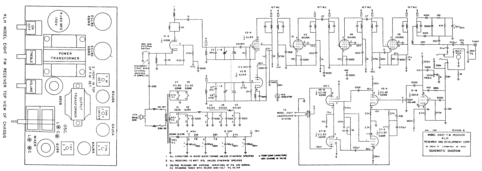 KLH Eight Schematic