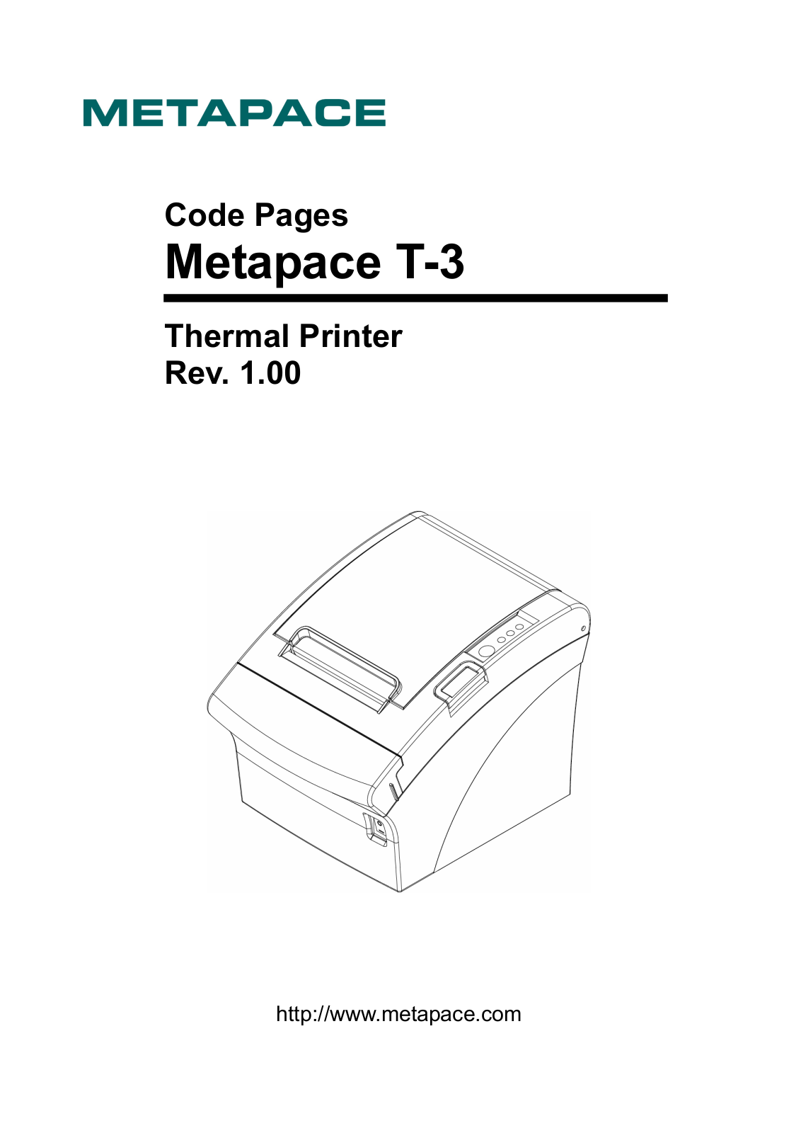 Metapace T-3 Code Pages