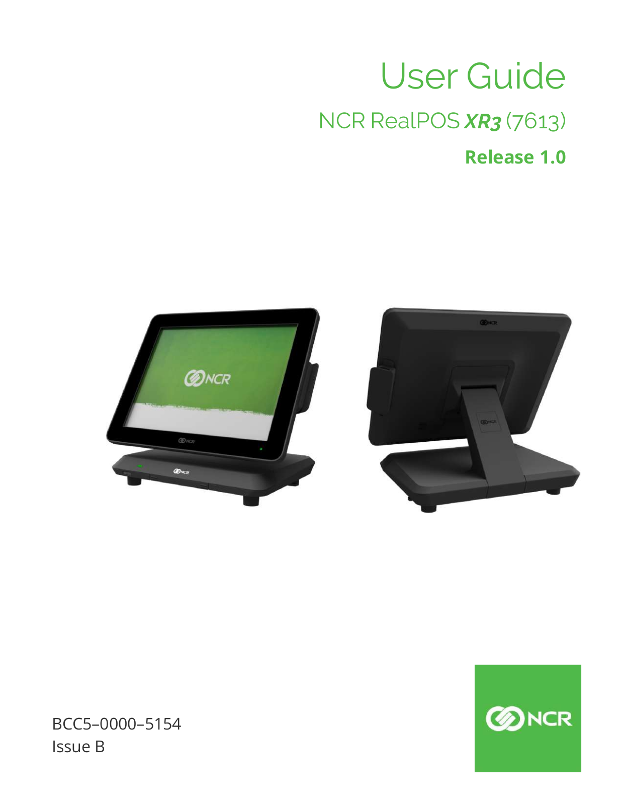 NCR XR3 (7613), RealPOS XR4 7602 User Manual