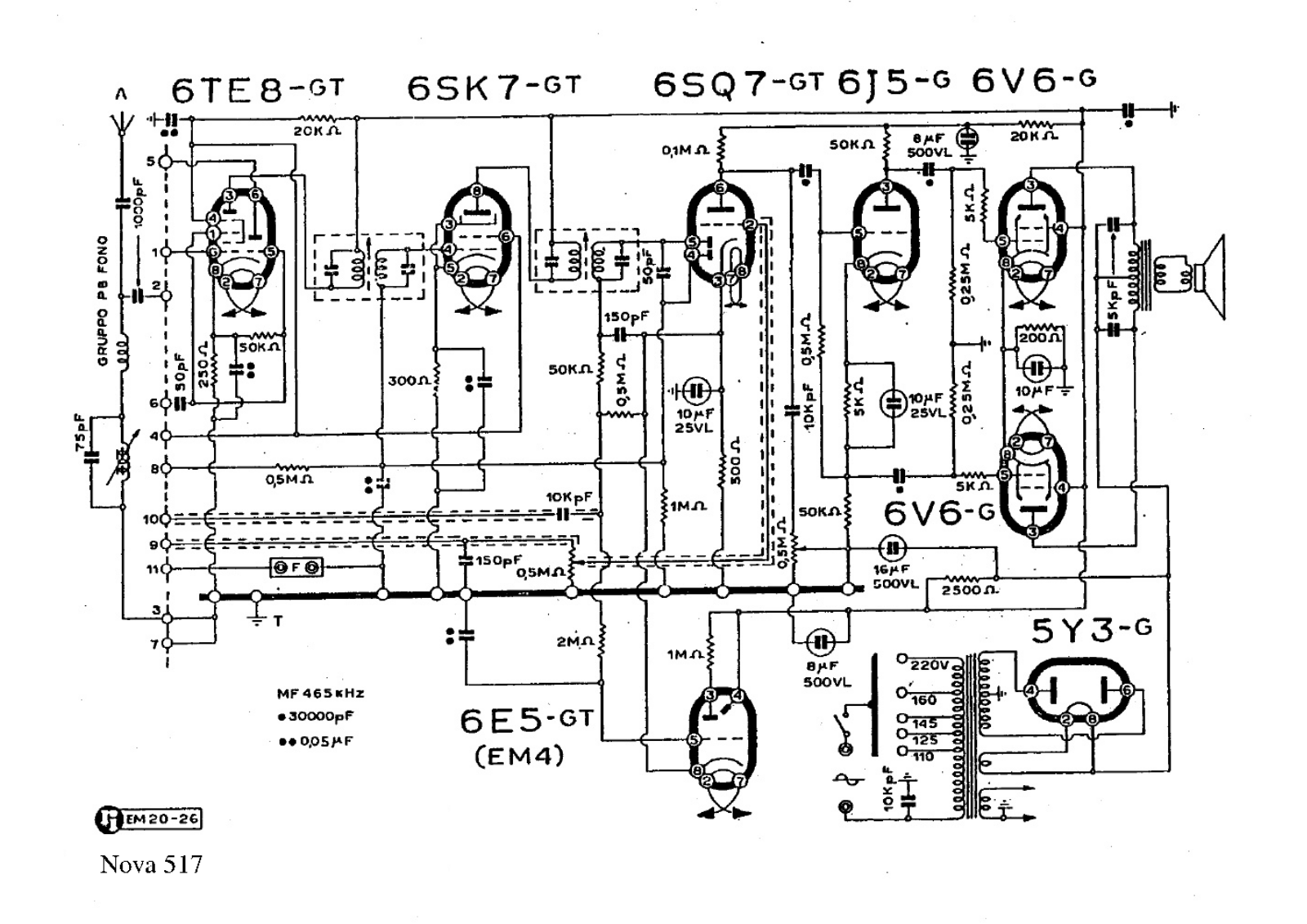 Nova 517 schematic